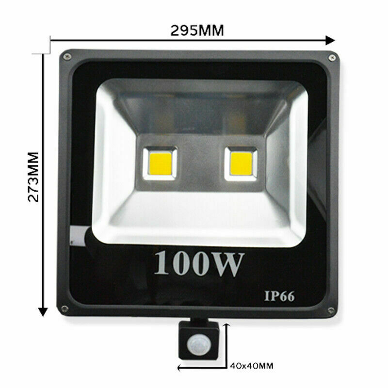 Proyector Led IP65 iluminación profesional A++ Blanco Cálido 3000K FactorLED 100W Foco Exterior Led Osram chip No Flicker Floodlight 100 