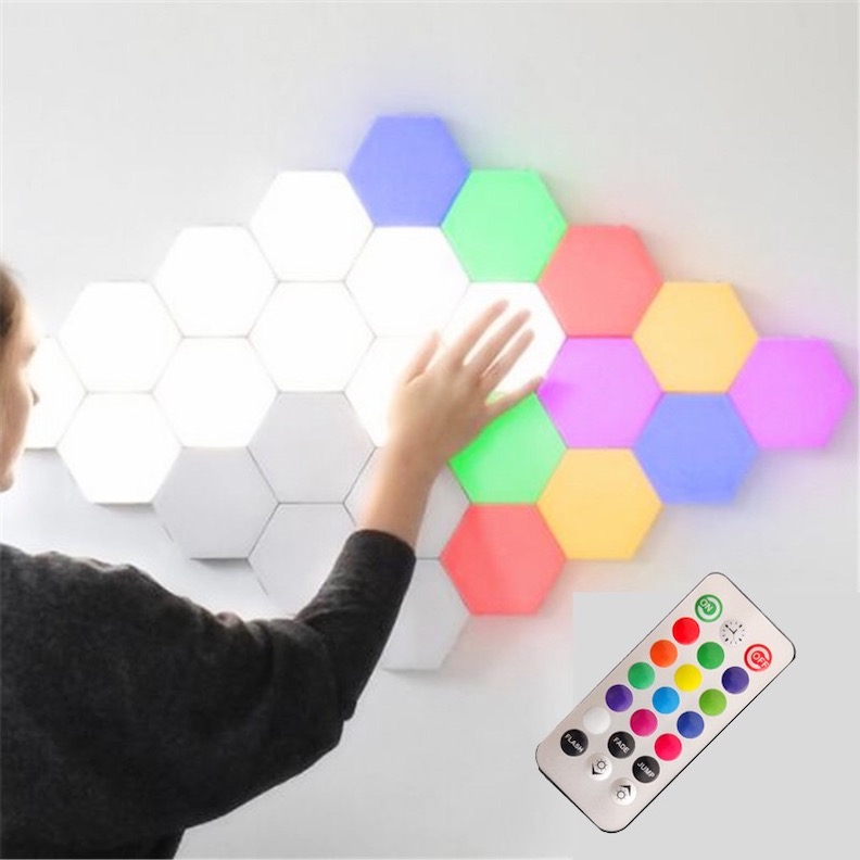 LED RGB Hexagon Lights  Touch LED Lights - LED EXPO Australia